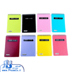 دفترچه یادداشت خبرنگاری جلد طلقی کد 111