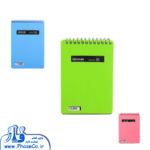 دفترچه یادداشت سایز 1/16 جلد طلقی کد 813