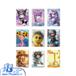 دفترچه یادداشت سایز 1/8 جلد طلقی کد 850